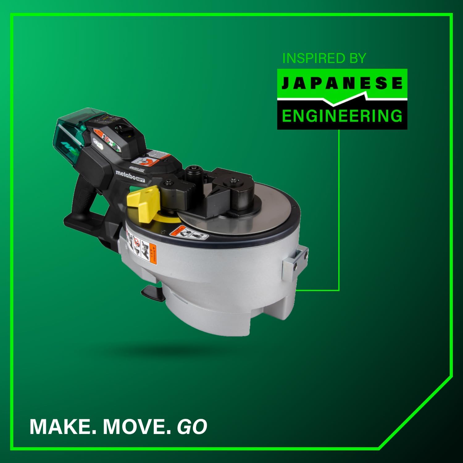 Metabo HPT 36V MultiVolt Portable Rebar Bender/Cutter, Dual Power Source Technology, Fast Cuts, Powerful Bends, Brushless Motor, Includes 2x 4.0Ah Metabo Batteries and Rapid Charger, VB3616DA