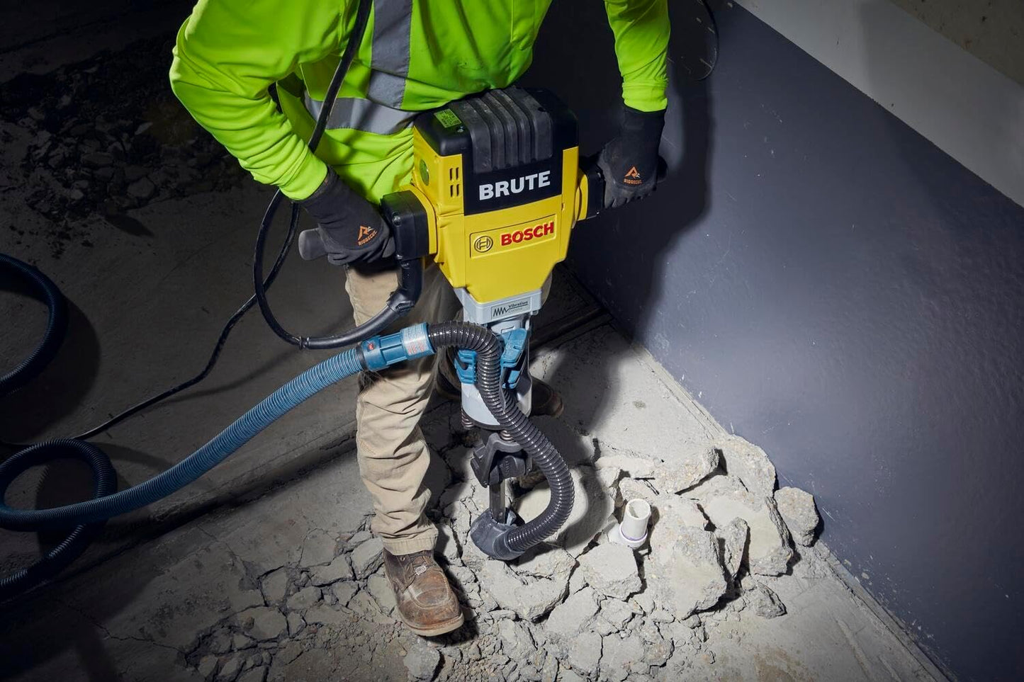 BOSCH BH2760VCB 120-Volt 1-1/8 Brute Breaker Hammer with Basic Cart