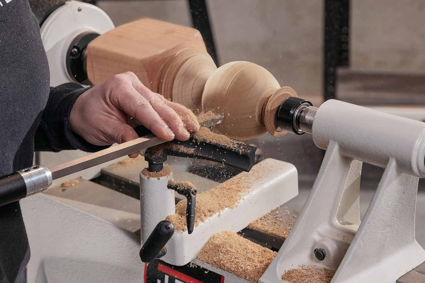 JET 16" x 40" EVS Woodworking Lathe, 1-1/2 HP, 115V 1Ph (Model JWL-1640EVS)