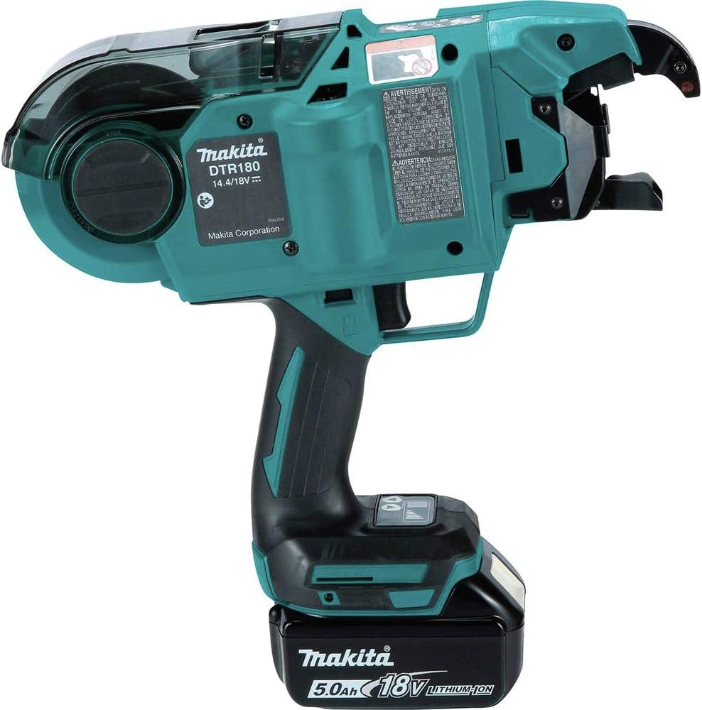 Makita XRT01TK 18V LXT Lithium-Ion Brushless Cordless Rebar Tying Tool Kit (5.0Ah)