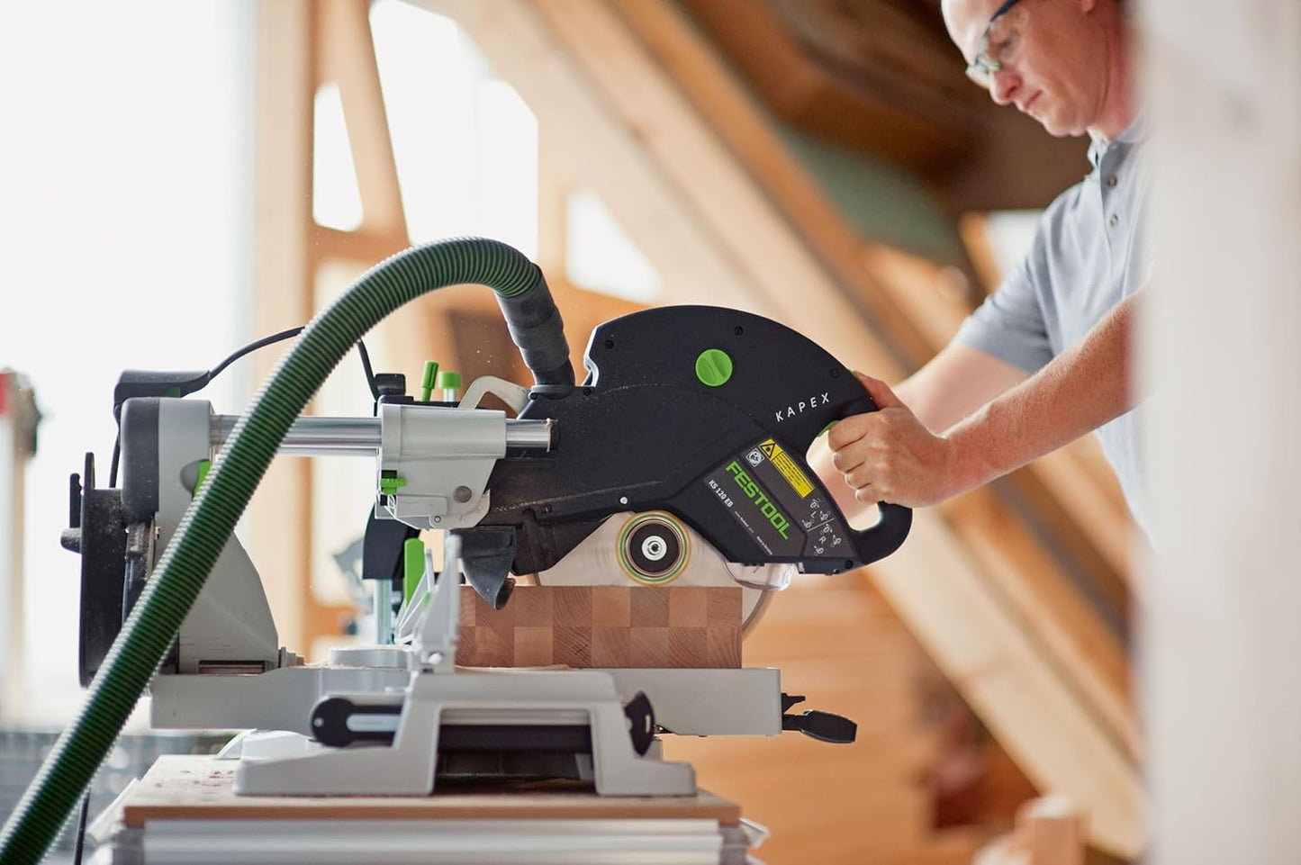 Festool 575306 Sliding Compound Miter Saw KAPEX KS 120 REB