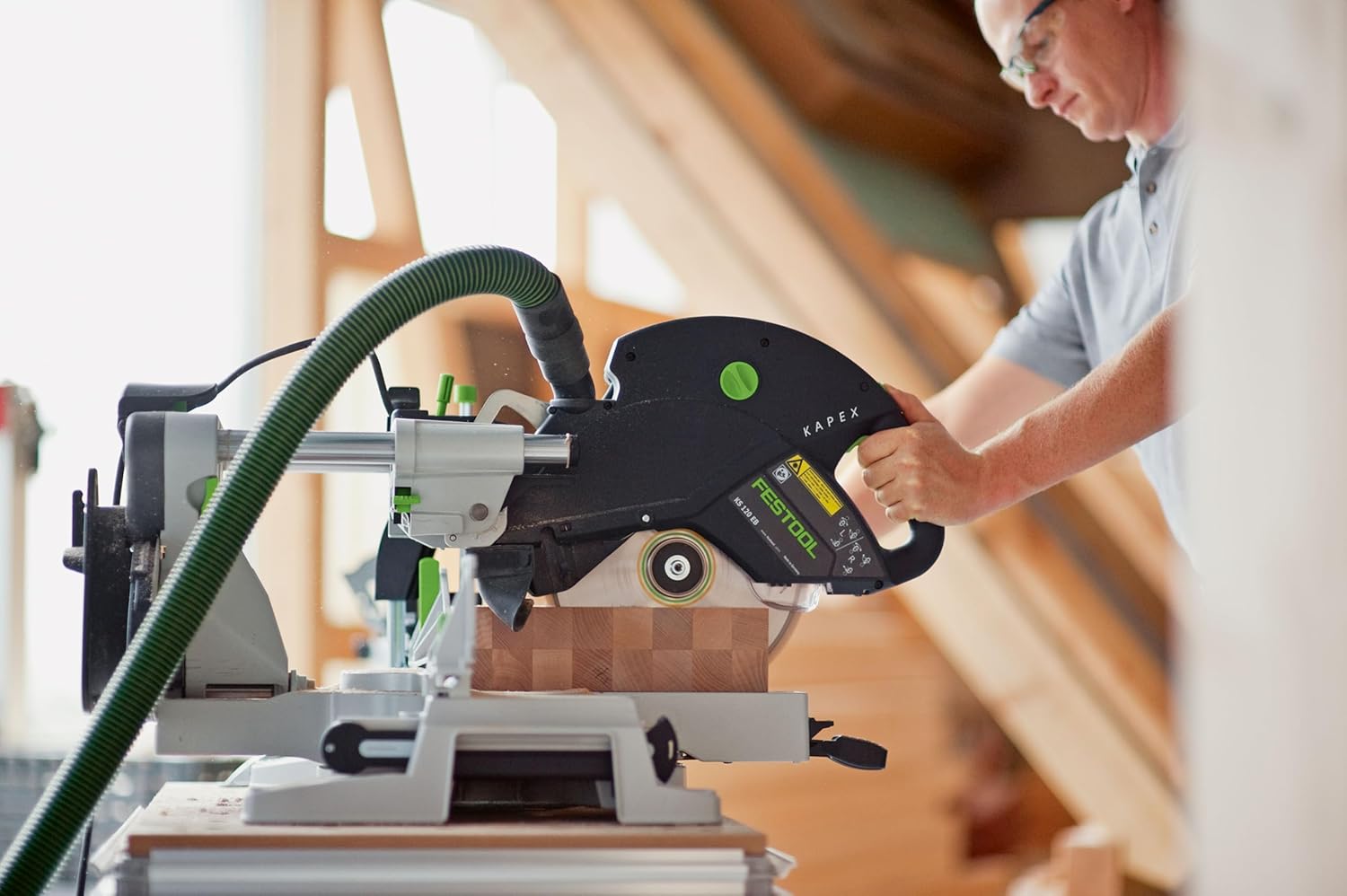 Festool 575306 Sliding Compound Miter Saw KAPEX KS 120 REB